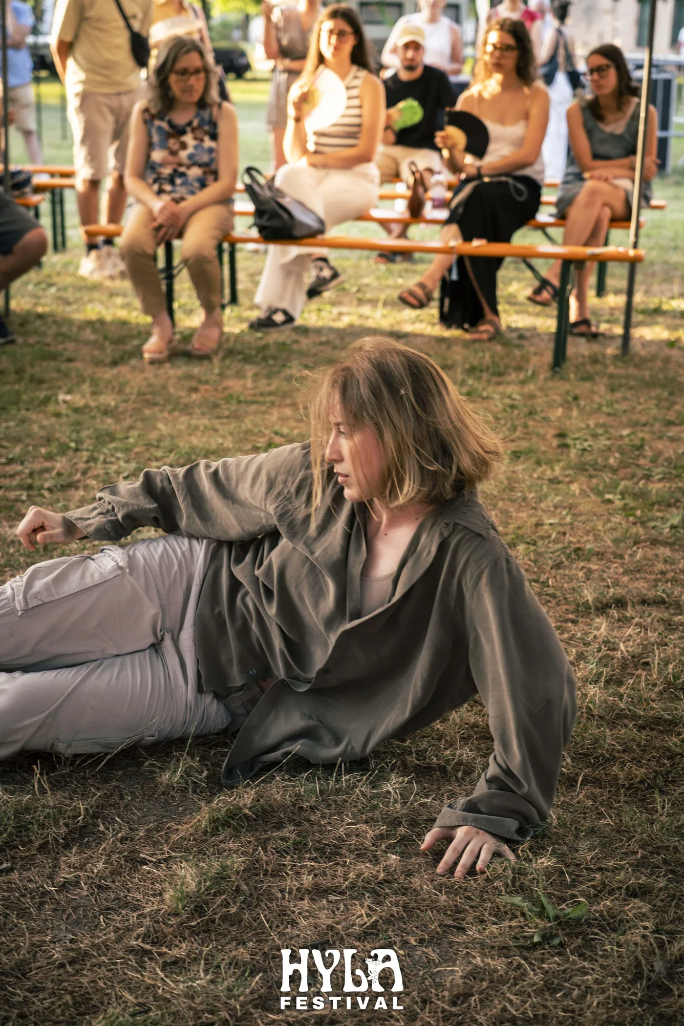 Maria Farina in performance site-specific all'Hyla Festival — Free Harmony Dance Time